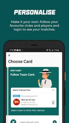 PlayCricket android App screenshot 2