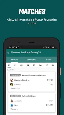 PlayCricket android App screenshot 5